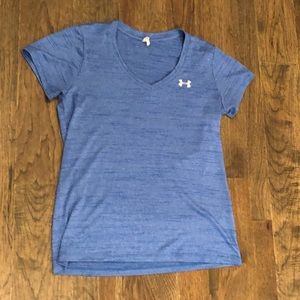 Tri-blend Under Armour V-neck Workout Tee